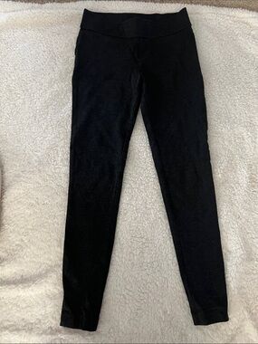 Lauren Ralph Lauren Dark Gray elastic waist pants.